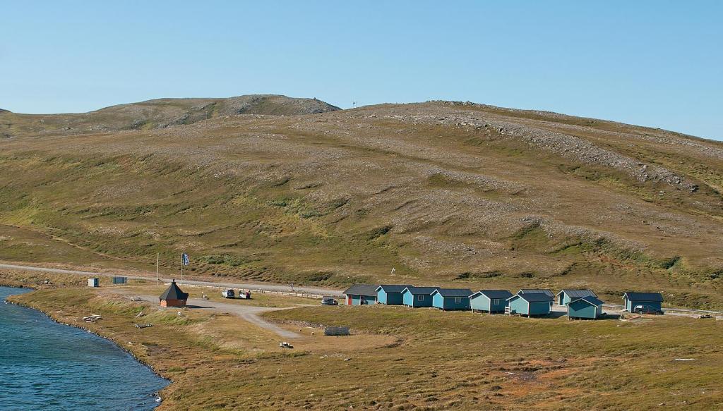 فندق مخيم نوردكاب كارافان أوغ Skarsvåg المظهر الخارجي الصورة